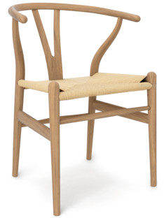 carl hansen søn ch24 wishbone chair soaped oak nature mesh by
