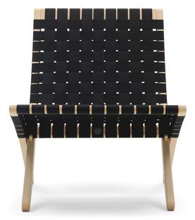 MG501 Cuba Chair Soaped oak|Black belts