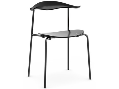 CH88T Black powder coating|Black lacquered beech