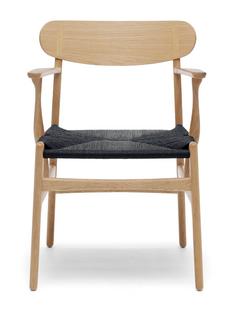 CH26 Dining Chair Soaped oak|Black