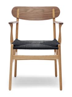 CH26 Dining Chair Oiled oak/walnut|Black