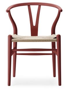 CH24 Wishbone Chair Soft Colours Soft Falu