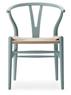 CH24 Wishbone Chair Soft Colours Soft Pewter