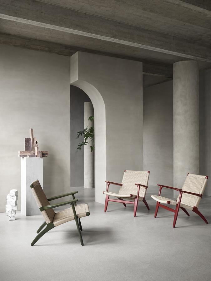 Carl Hansen Son Ch25 Ilse Crawford Edition Seaweed By Hans J Wegner 1950 Designer Furniture By Smow Com