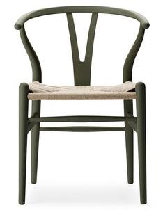 CH24 Wishbone Chair Soft Edition Soft Seaweed