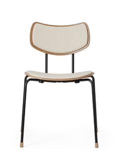 VLA26 Vega Chair Lacquered oak / fabric creme