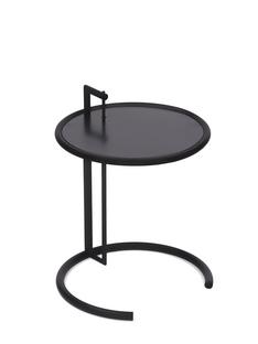 Adjustable Table E 1027 Black Version Black metal top