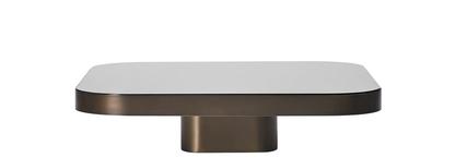 Bow Coffee Table Brass burnished|H 19 x W 70 x D 70