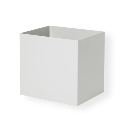 Ferm Living Plant Box Pot, Small (W x D 19,4 cm), Light grey by 2019 - Designer furniture by smow.com