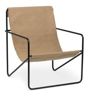 Desert Lounge Chair Black / sand
