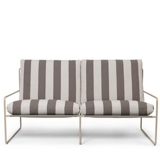 Desert Sofa 2-Seater Cashmere / stripe