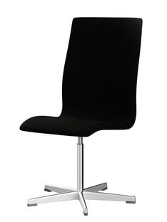 Oxford Without armrests|Middle-high back|Fixed base|Hallingdal 65|173 - Black/grey