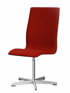 Oxford Without armrests|Middle-high back|Fixed base|Hallingdal 65|600 - Orange