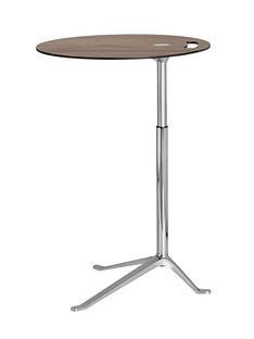 Little Friend Height adjustable|Walnut table top / polished frame