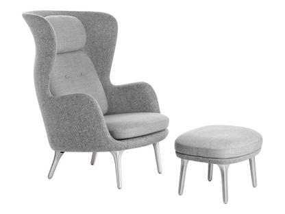 Ro Light grey|With footstool