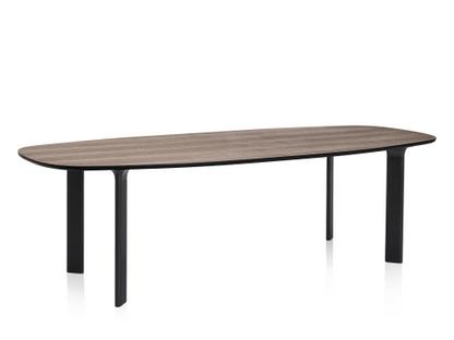 Analog Walnut veneer, legs black laquered oak|245 x 105 cm