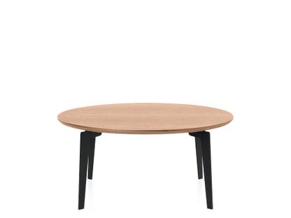Join Coffee Table FH41 - Round 80 cm|Clear varnished oak