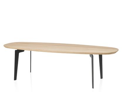 Join Coffee Table FH61 - Oval 130 x 50 cm|Clear varnished oak