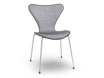 Series 7 Chair Front Upholstered Coloured ash|Black|Remix 143 - Grey|Chrome