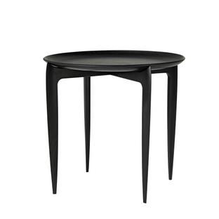 Objects Tray Table Black, Ø 45 cm