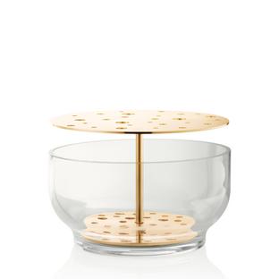 Objects Ikebana Vase Large (Ø 24 cm)|Brass plated