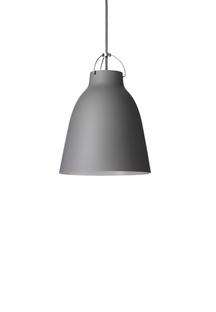 Caravaggio Matt Pendant Lamp P2 (Ø 25,8 cm)|Dark grey