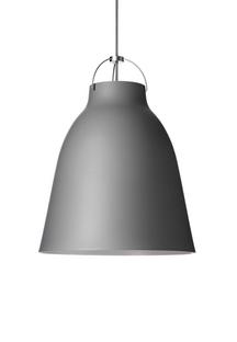 Caravaggio Matt Pendant Lamp P3 (Ø 40 cm)|Dark grey