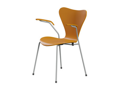 Series 7 Armchair 3207 Chair New Colours Lacquer|Burnt yellow|Nine grey