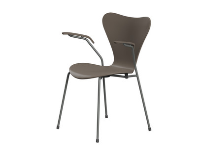 Series 7 Armchair 3207 Chair New Colours Lacquer|Deep clay|Silver grey