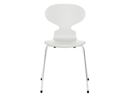 Ant Chair 3101 New Colours Lacquer|White|Chrome