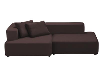 Alphabet Sofa Left armrest|Christianshavn 1145 - Dark chocolate