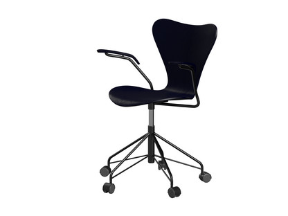 Series 7 Swivel Chair 3117 / 3217 New Colours With armrests|Coloured ash|Midnight blue|Black