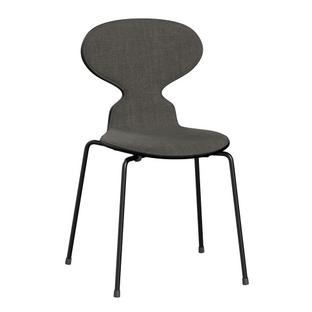 Ant Chair 3101 with Front Padding Coloured ash|Black|Remix 152 - Black & White|Black