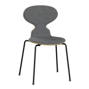 Ant Chair 3101 with Front Padding Clear varnished wood|Natural oak|Remix 143 - Grey|Black