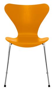Series 7 Chair 3107 Coloured ash|Burnt Yellow|Chrome
