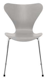 Series 7 Chair 3107 Coloured ash|Nine grey|Chrome