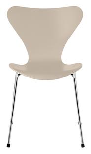 Series 7 Chair 3107 Lacquer|Light beige|Chrome