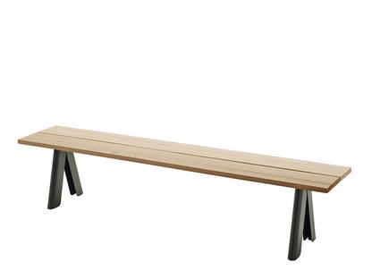 Overlap Bench Hunter green