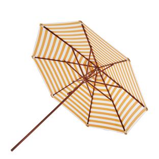 Messina Parasol Ø 270 cm|Golden Yellow Stripe