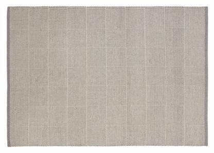 Rug Humle 200 x 300 cm|Light grey / white