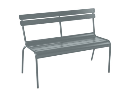 Luxembourg Bench with Backrest Storm grey