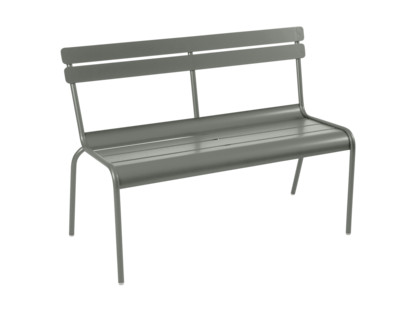 Luxembourg Bench with Backrest Rosemary