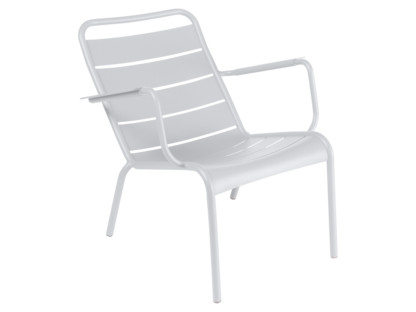 Luxembourg Low Armchair Cotton white