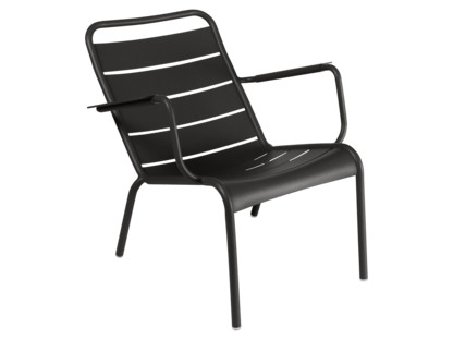 Luxembourg Low Armchair Liquorice