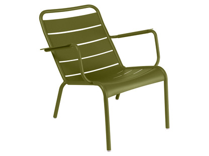 Luxembourg Low Armchair Pesto