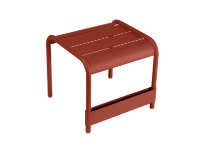 Luxembourg Low Table/Footrest Red ochre