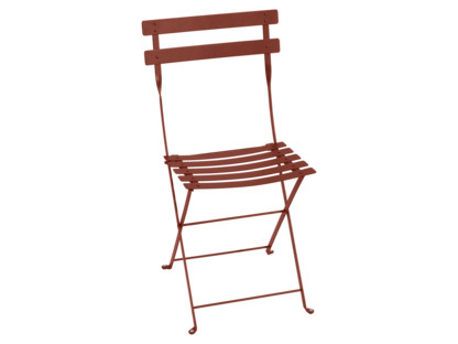 Bistro Folding Chair Red ochre