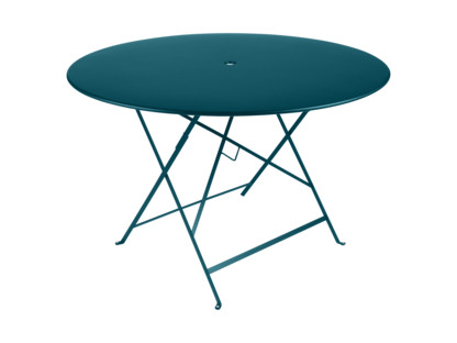 Bistro Folding Table round H 74 x Ø 117 cm|Acapulco blue
