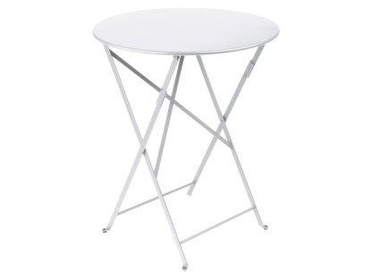 Bistro Folding Table round H 74 x Ø 60 cm|Cotton white