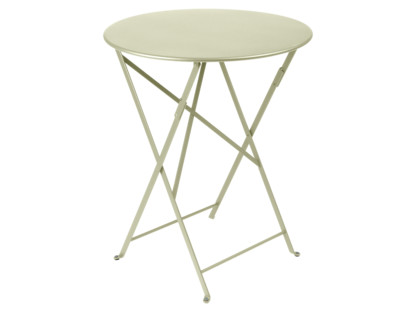 Bistro Folding Table round H 74 x Ø 60 cm|Willow green